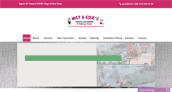 Desktop Screenshot of miltandediesdrycleaners.com